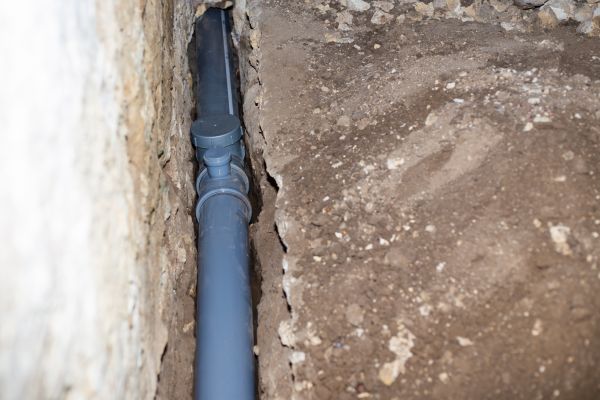 Drain Line Installation in Windsor